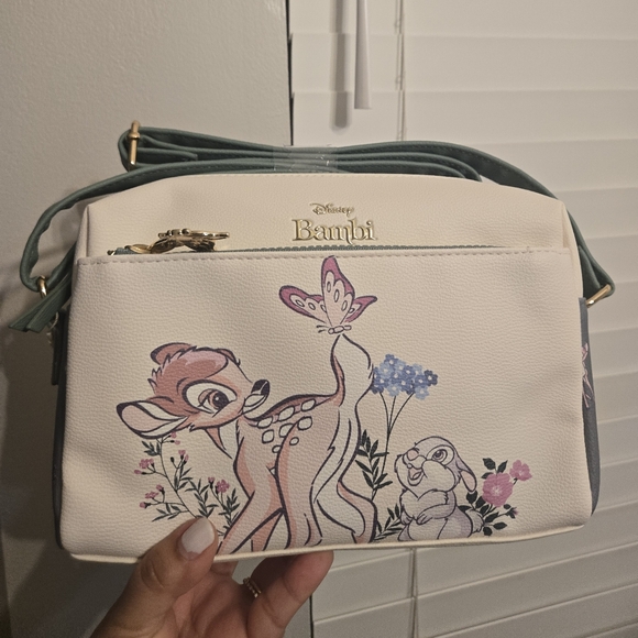 Disney’s Bambi Faux Leather Camera Bag, Crossbody, Floral, Primark - Picture 6 of 9
